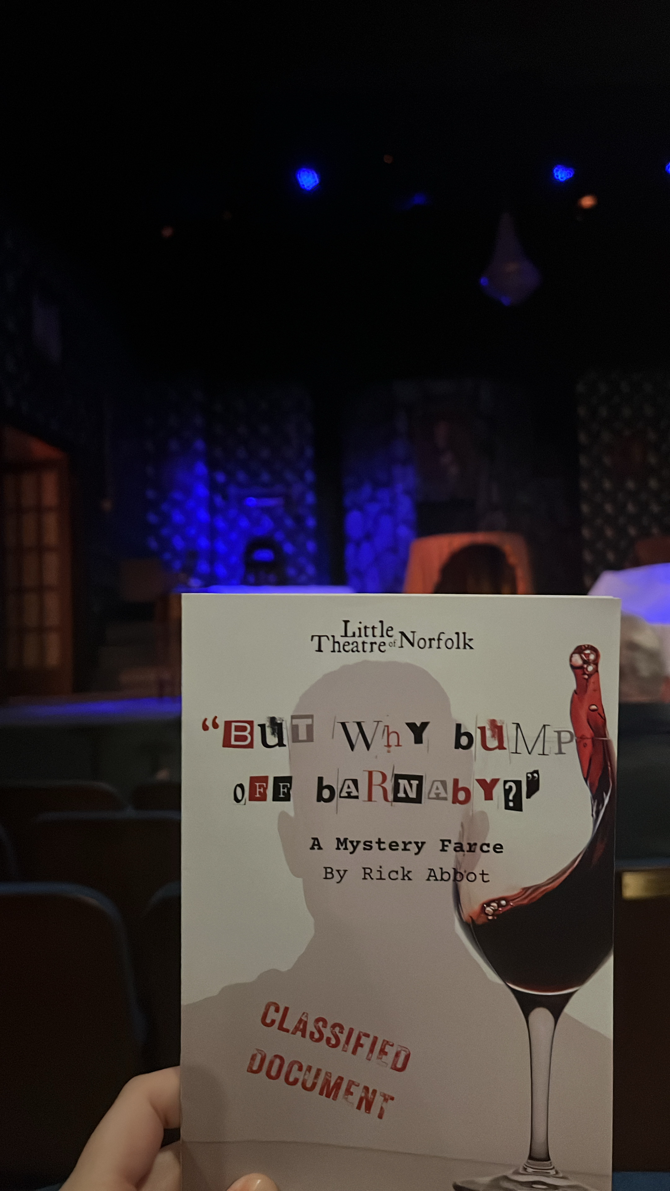 But Why Not See “But Why Bump Off Barnaby?” at