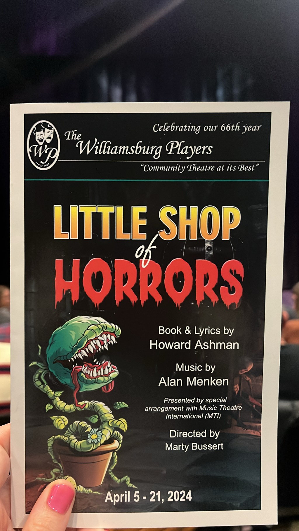 A Failing Flower Shop, a Sadistic Dentist, a Strange and Unusual Plant, and a Neighborhood’s Dreams Add Up to a Wonderful “Little Shop of Horrors” at Williamsburg&nbsp;Players