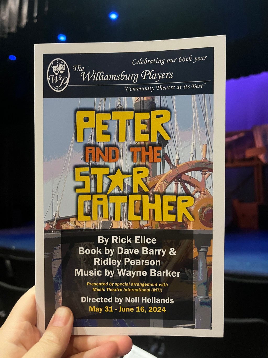 Take a Voyage to Neverland at Williamsburg Players’ “Peter and the Starcatcher”