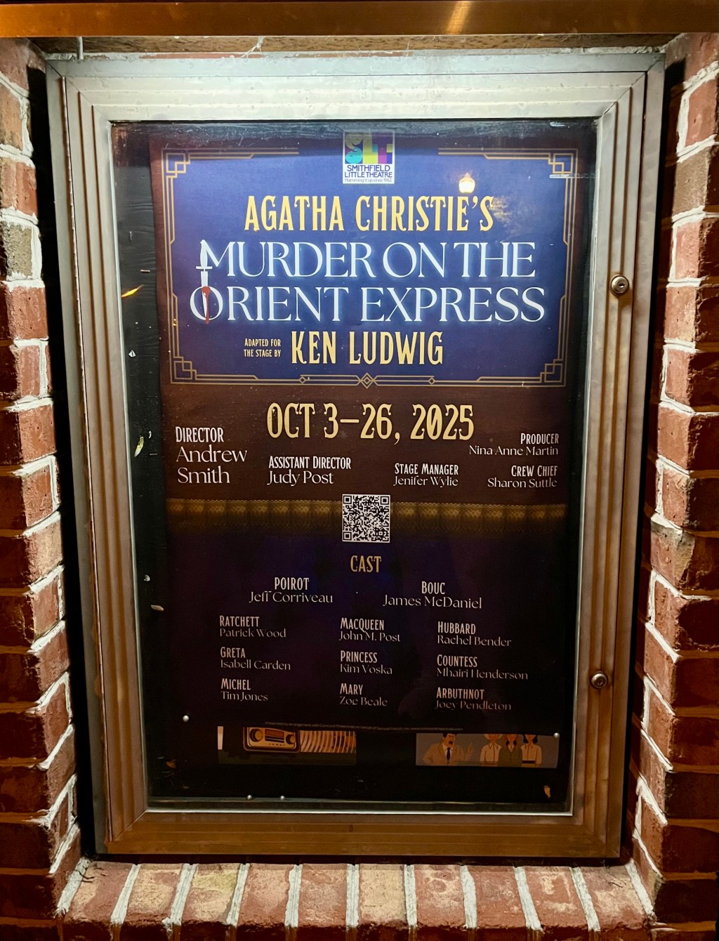 All Aboard! Hop on the Train at Smithfield Little Theatre to Experience Agatha Christie’s “Murder on the Orient&nbsp;Express”